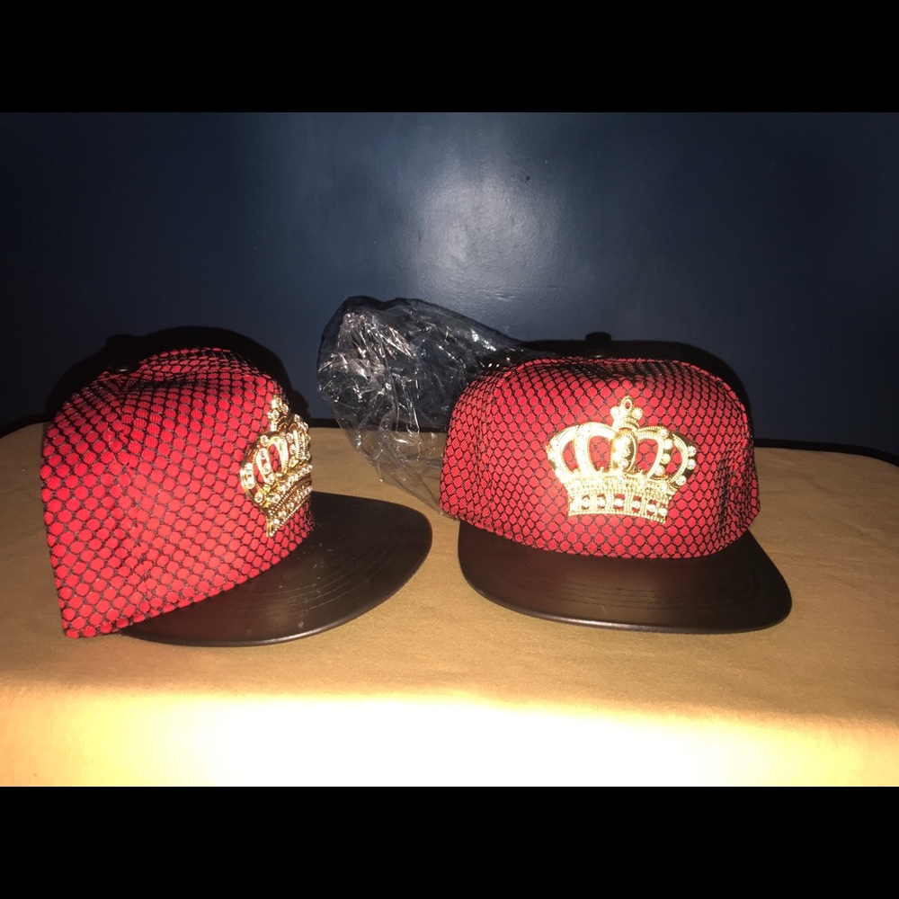 Royal crown emblem hats